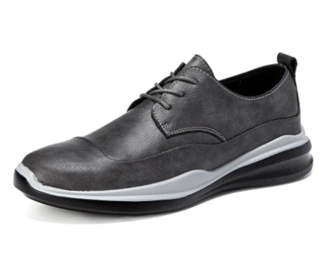 Men Microfiber Leather Comfort Round Toe Soft Business Casual Shoes discountshub