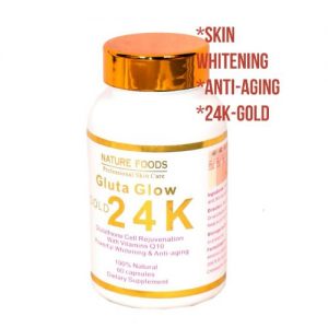 24k Gluta Glow Skin Whitening & Anti-aging Capsules discountshub