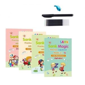 4 In One Calligraphy Copy Book- Jumbo Size discountshub