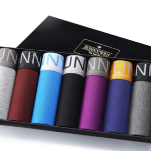 7pcs/lot Men's Panties Underpants Boxer Mens Underwear Modal Man Sexy Breathable Solid Flexible Comfortable Shorts Boxers Homme discountshub