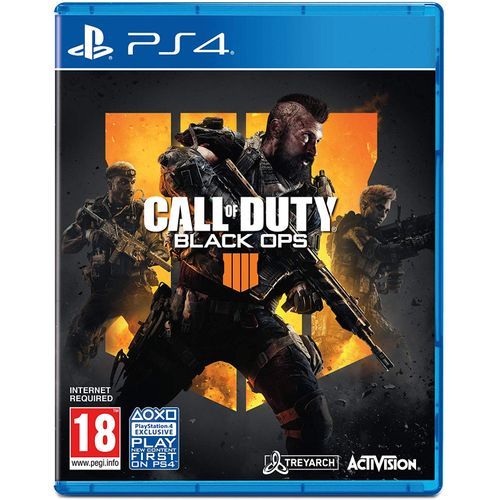Activision PLAYSTATION 4 CALL OF DUTY BLACK OPS 4 PS4 GAME CD discountshub