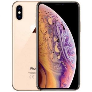 Apple iPhone Xs Max 6.5” -4GB RAM - 64GB ROM -Gold With Back Case And Screen Protector discountshub