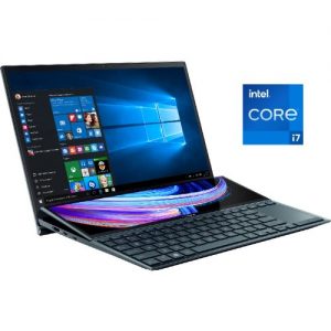 Asus Zenbook Duo UX482EA-HY038T 14", Intel Core I7-1165G7, 16GB RAM 1TB SSD Wins 10 + Free Hard Drive discountshub