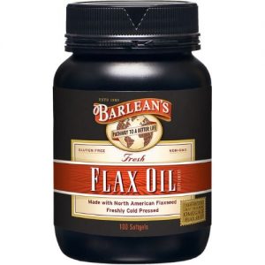 Barlean's Fresh Pure Flax Oil 1000 Mg 100 Softgels discountshub