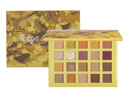 GY Judydoll Ginkgo 20 Colors Eye Shadow Plate Makeup Palette Autumn And Winter Practical Retro Daily Maple Leaf Pearlescent discountshub