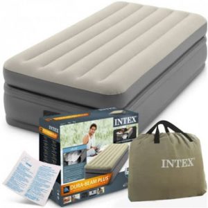 Intex Twin Dura-Beam Inflatable Airbed With Internal Pump discountshub