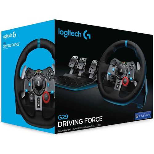 Logitech G29 Driving Force Racing Wheel And Floor Pedals. discountshub