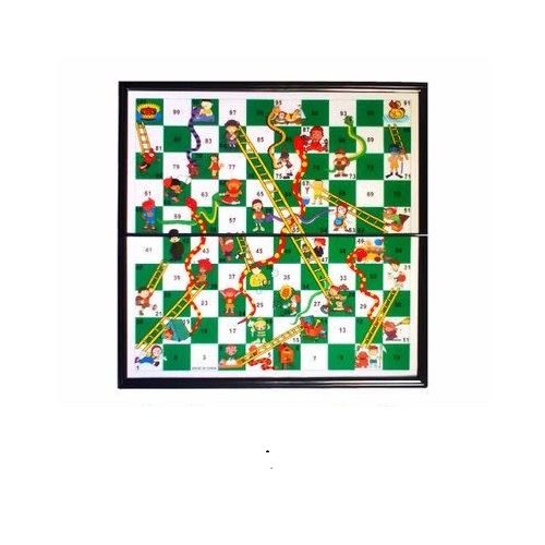 Magnetic Snake And Ladder Board Game With Two Extra Dice discountshub