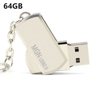 Mgn 64GB High Speed USB 2.0 Flash Disk Drivers Silver discountshub
