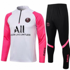 New Half Zip Long Sleeve Training Clothes Soccer Sweat Jacket Football Tracksuit Men+Kids 2021 2022 Training Suit Winter Pants discountshub