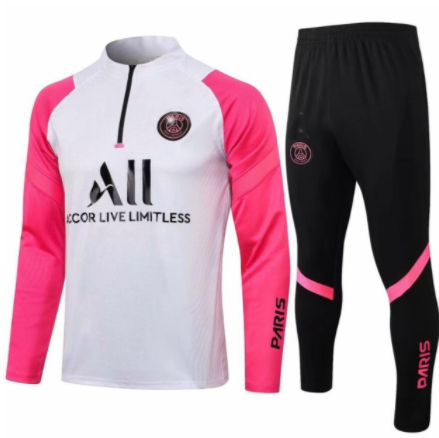 New Half Zip Long Sleeve Training Clothes Soccer Sweat Jacket Football Tracksuit Men+Kids 2021 2022 Training Suit Winter Pants discountshub