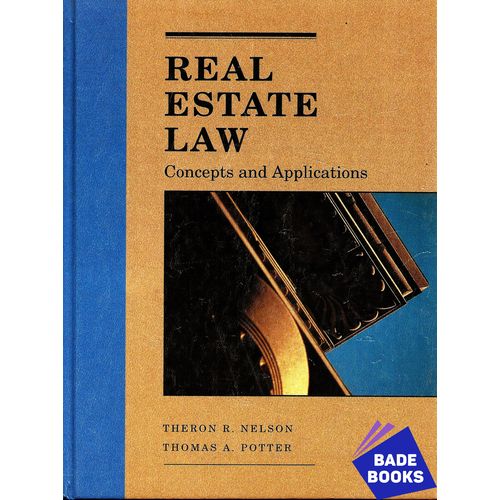 Real Estate Law: Concepts And Applications discountshub