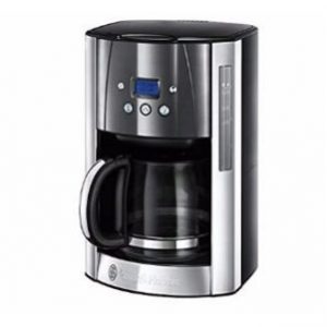 Russell Hobbs Classic Luna Grey Filter Coffee Maker - 1.8 Litres - 1000w discountshub