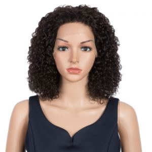 Trueme Short Curly Bob Lace Front Wigs Brazilian Water Wave Lace Front Human Hair Wigs For Women Remy Wet And Way Lace Bob Wig discountshub