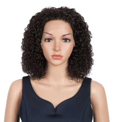Trueme Short Curly Bob Lace Front Wigs Brazilian Water Wave Lace Front Human Hair Wigs For Women Remy Wet And Way Lace Bob Wig discountshub