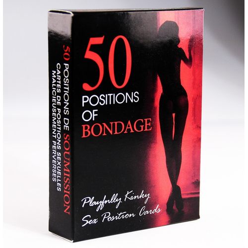 BDSM 50 POSITIONS OF BONDAGE SEX CARDS discountshub