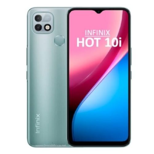 Infinix HOT10i- X658E-GREEN- 64GB ROM-2GB RAM- 4glte- DUAL 13MP-6.52"- 6000MAH- FINGERPRINT discountshub