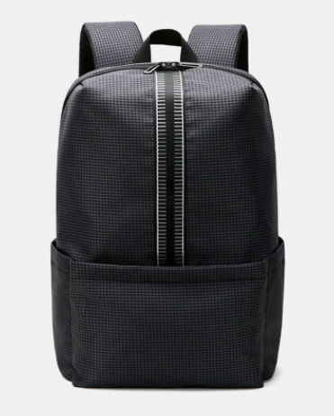 Men Casual Large Capacity Lattice Dacron Backpack discountshub