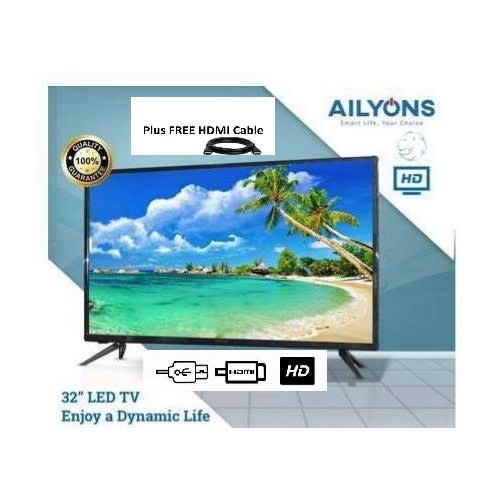 AILYONS 32-inches Full HD LED Television With Free Hdmi Cable discountshub