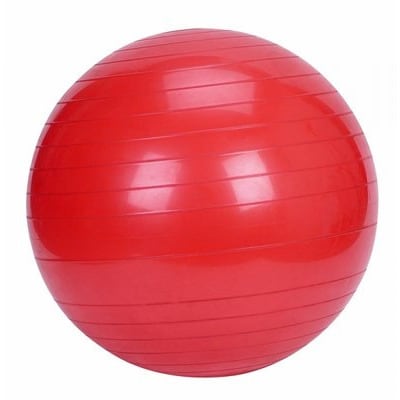 Anti-Burst Gym Exercise Yoga Fitness Ball - Red discountshub