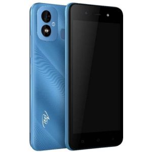 Itel A33 Plus 5.0" Screen, Android 11, 16GB ROM + 1GB RAM, 3020mAh Battery, Fingerprint, 5+2MP Camera, 3G - Blue + FREE CASE discountshub