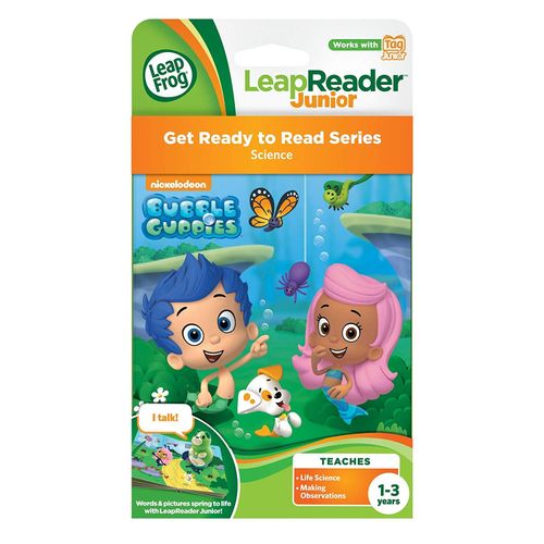 Leap Frog Leapreader Junior Book, Bubble Guppies discountshub