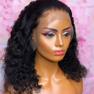 Long Loose Wave Lace Front Wig Heat Resistant Fiber Synthetic Wig For Women Side Part Pre Plucked with Natural Hairline. discountshub