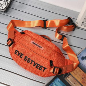 Men Ins Large Capacity Multi-Carry Nylon Crossbody Bag Belt Bag discountshub