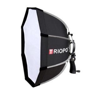 Triopo 90cm Foldable Octagon Softbox Bracket Mount For Speedlight discountshub