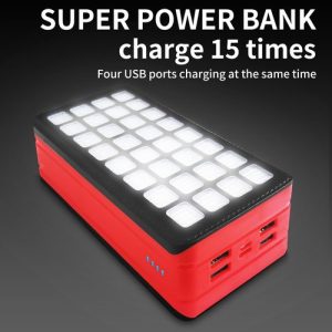 MOVFA Super Power Bank 4USB With LED Light Large Capacity MOVFA discountshub