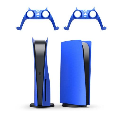 Shell Cover Replacement For Ps5 - Blue discountshub
