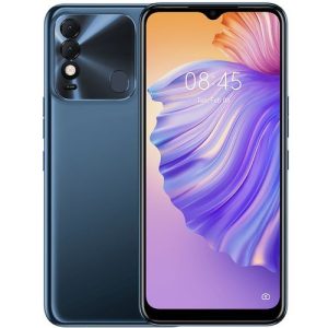 Tecno Spark 8 (KG6) 6.52" HD+, 64GB ROM + 2GB RAM, 5000mAh, 16MP Dual Camera + 8MP Selfie, Android 11, 4G, Fingerprint - Blue