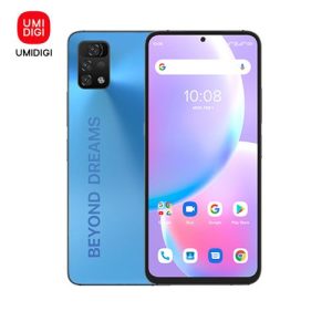 UMIDIGI A11 Pro Max 4GB RAM,128GB ROM 6.8 Inch FHD Android 11 (48MP+16MP+2MP)+24MP Infrared Temperature Sensor 5150mAh-Mist Blue discountshub